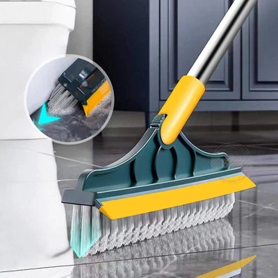 Ultimate Floor Scrub Brush™ 2-in-1 borstel en waterschraper