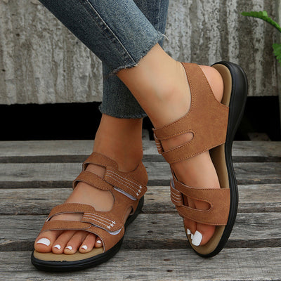 Sandalen Met Lage Hak Voor Casual Look