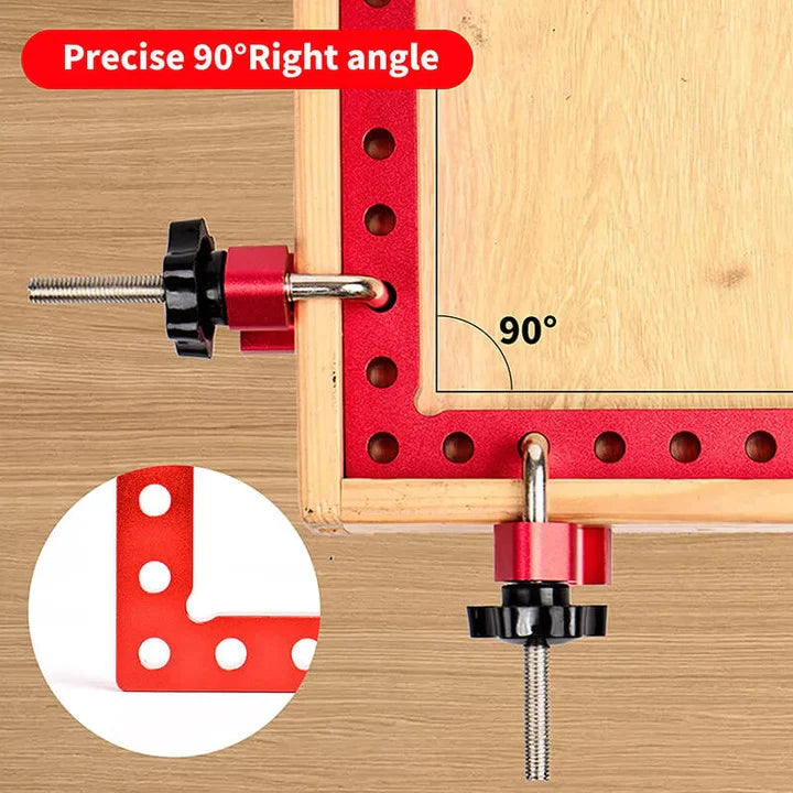 PrecisionClamp2.0™ - Houtbewerking - 90 graden haakse klemmen van aluminiumlegering
