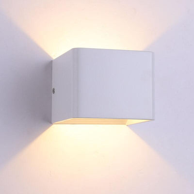 LuxorLight - Stijlvolle vierkante LED-wandlampen van aluminium