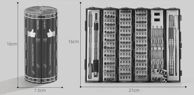 128 In 1 Precisie | Schroevendraaier Set