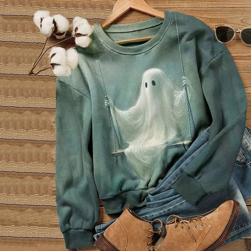 Casual Halloween-Sweatshirt