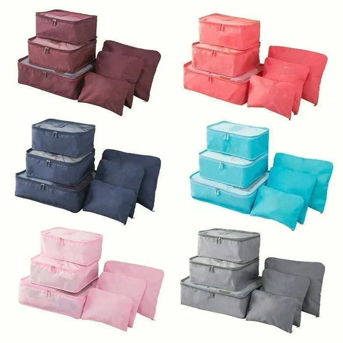 PackingCubes™ - 6 stuks draagbare verpakkingskubussen voor bagage [laatste dag korting]