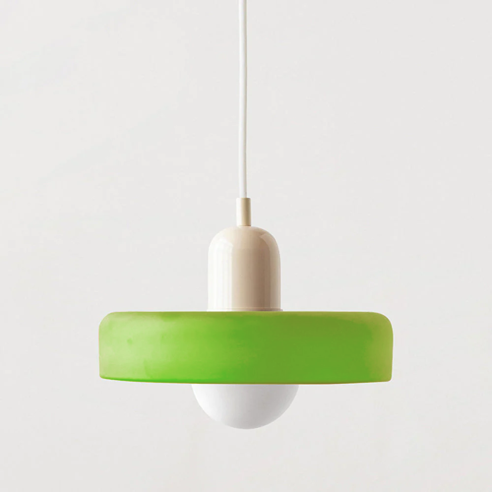 Bauhaus Hanglamp | Gekleurd Glas