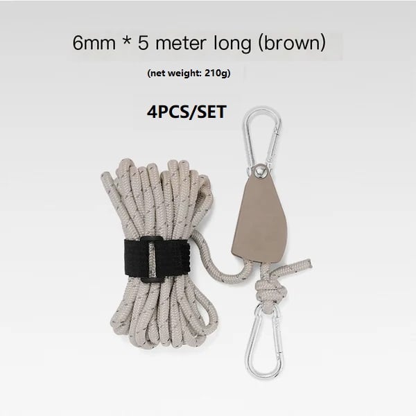 50% RABATT | CampingRope™  - Multifunctionele kampeeruitrusting!