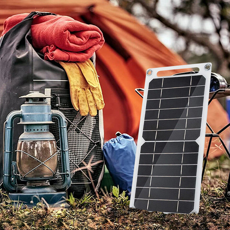 Ultieme draagbare zonne-energie voor onderweg opladen