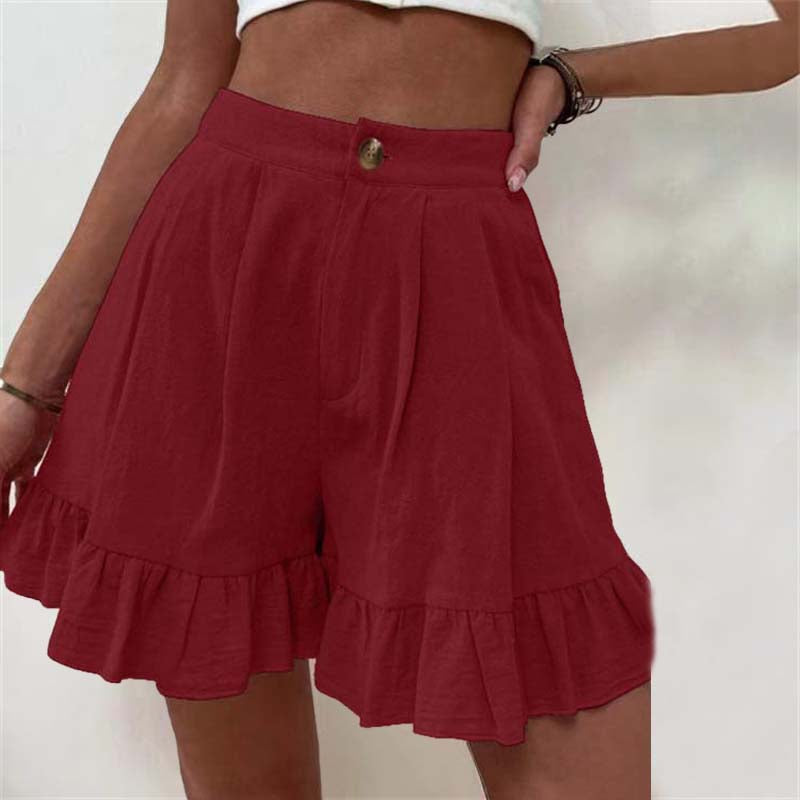 Casual Effen Kleur Shorts