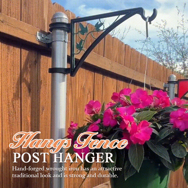 1+1 GRATIS | FencePost™ - Hangende hekpaal bloempot houder [Letzter Tag Rabatt]