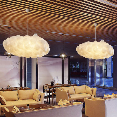 Minori Design Cloud LED Hanglamp PVC/Katoen Wit