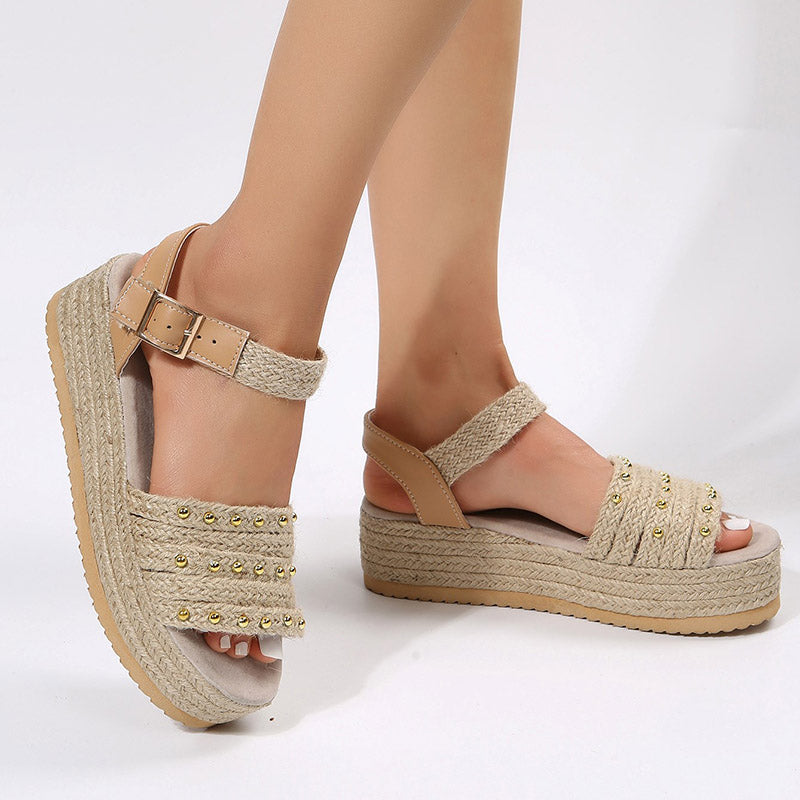 Casual Plateausandalen