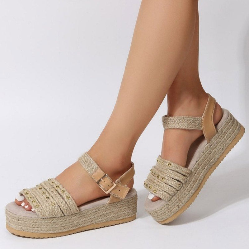 Casual Plateausandalen