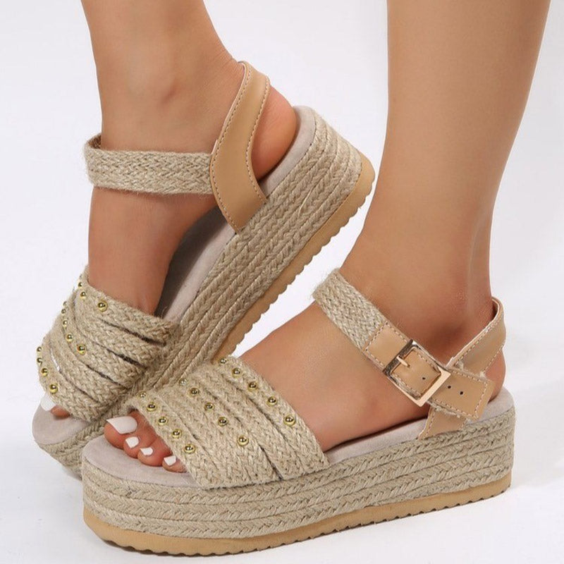 Casual Plateausandalen