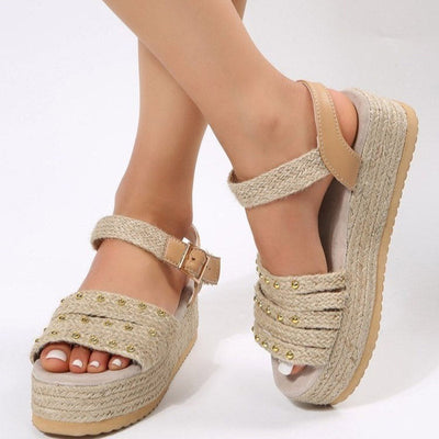 Casual Plateausandalen