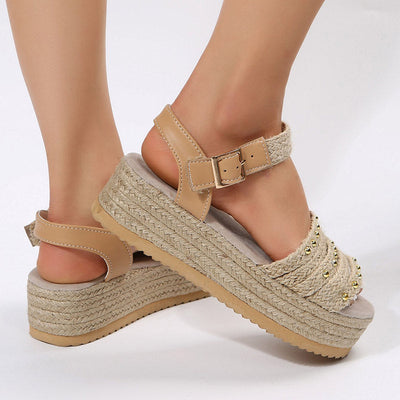 Casual Plateausandalen