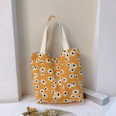 Vintage Tas Met Bloemenprint