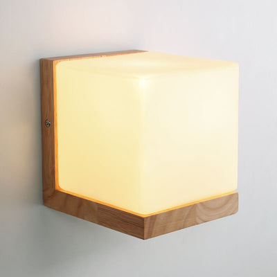 EcoShine - Moderne wandlamp van hout