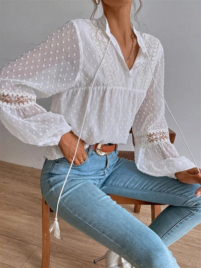 Sofia&Aurora™ - Trendy blouse met lange mouwen