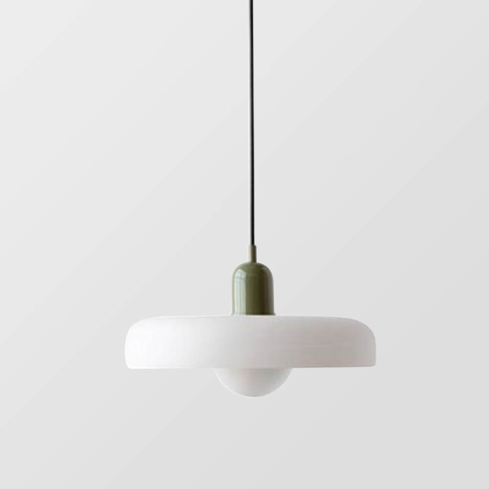 Bauhaus Hanglamp | Gekleurd Glas