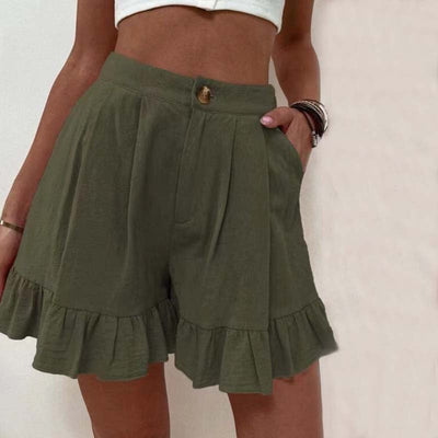 Casual Effen Kleur Shorts