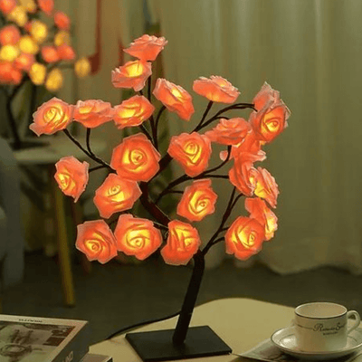 LED Flora Tafellamp - Een romantisch lichtspektakel in elke kamer.