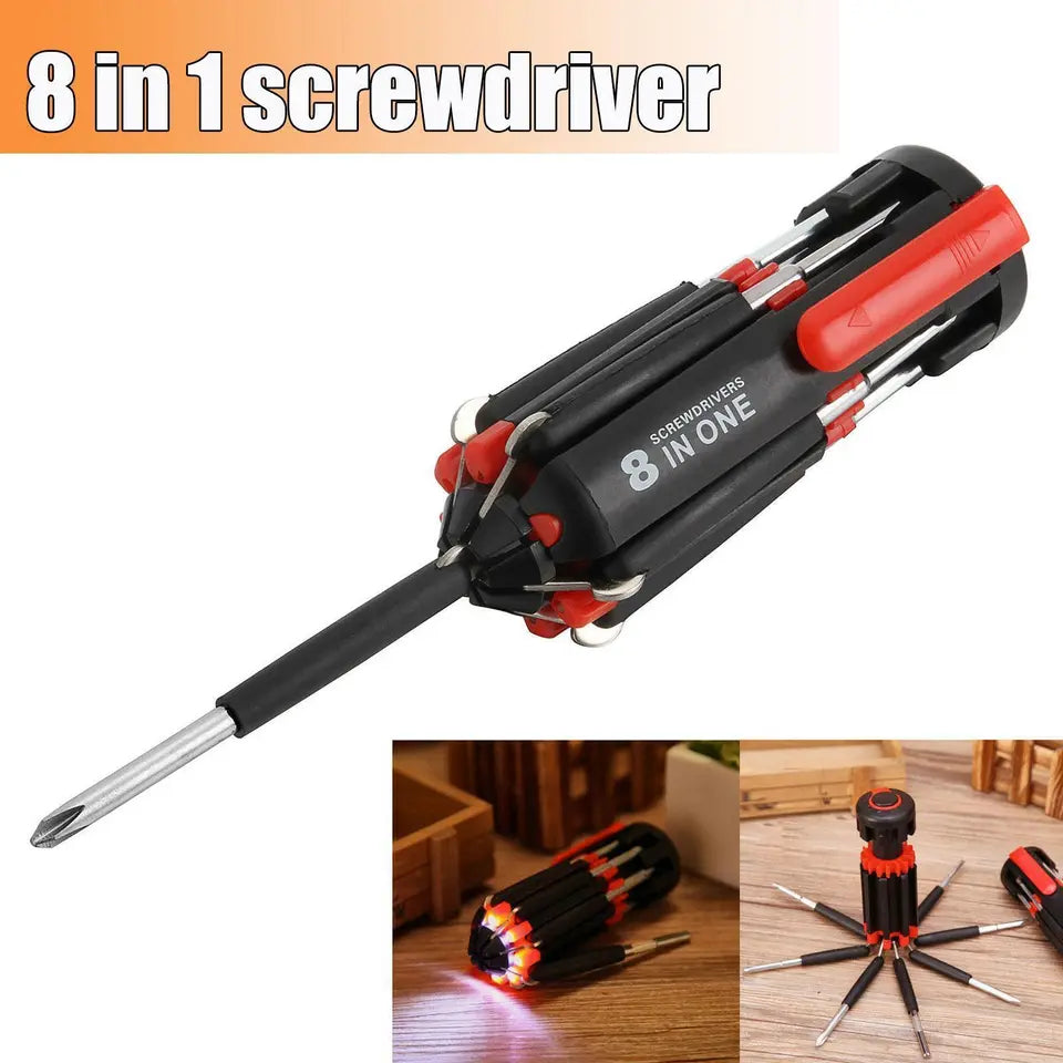 50% KORTING | ToolPro™ - 8 in 1 opvouwbare schroevendraaier [Laatste dag korting]