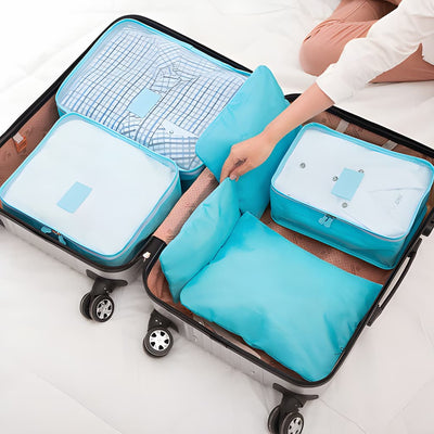 50% KORTING | TravelOrganizer™ - Draagbare inpakblokjes voor bagage (set van 6)