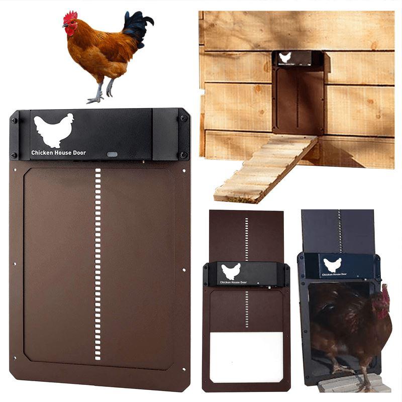 ChickenEntry™ - Automatische Kippenhokdeur voor Pluimveehouderij [Laatste dag korting]