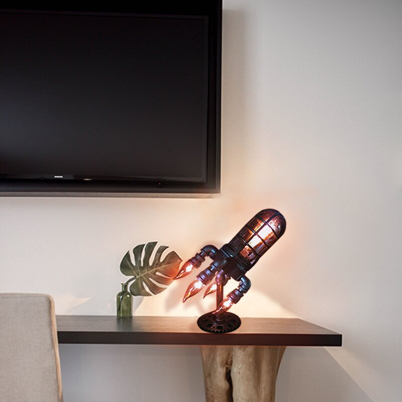 RocketLamp™ - stoom punk raket lamp