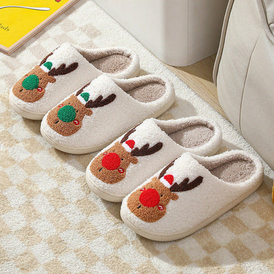 Casual Katoenen Kerst Slippers