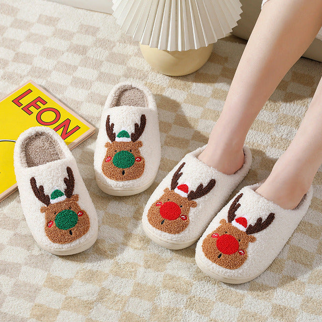 Casual Katoenen Kerst Slippers