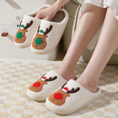 Casual Katoenen Kerst Slippers