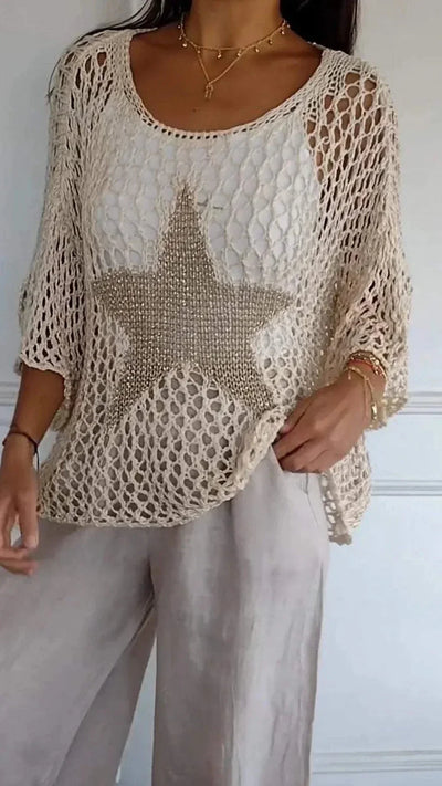 Casual Blouse - Katoen en Linnen