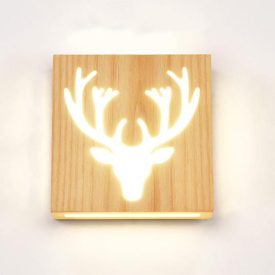 NatuurGlow - Moderne LED-wandlamp