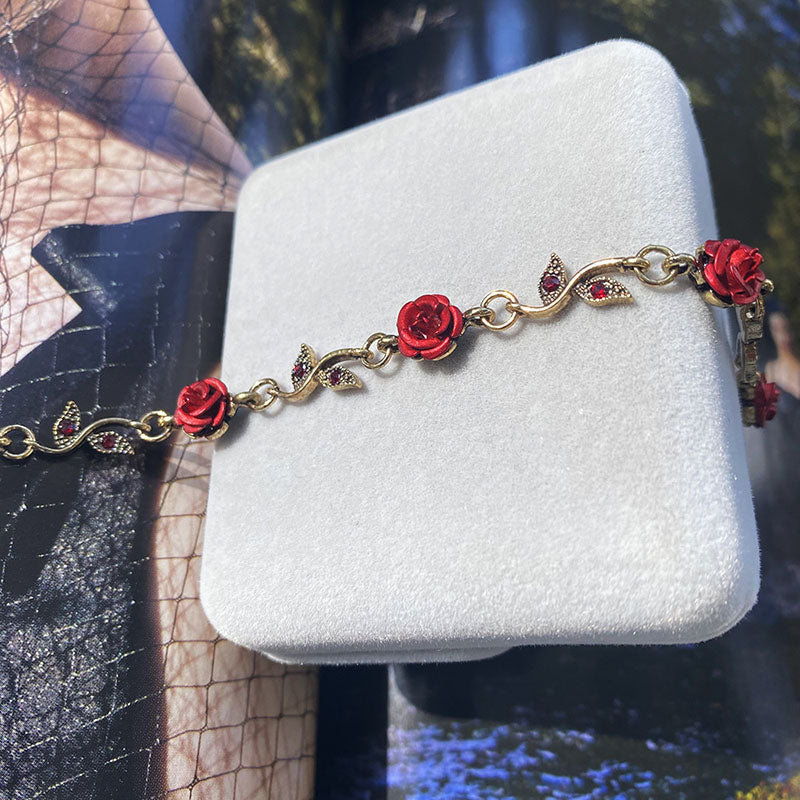 Elegante Vintage Roos Armband