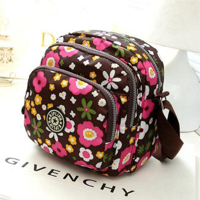 Casual Tas Met Vintage Print