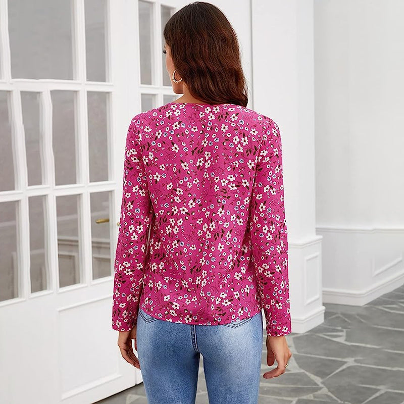 Elegante Bloemenblouse