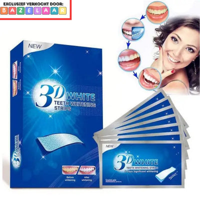 3D Whitening Strips | Bazelaar™