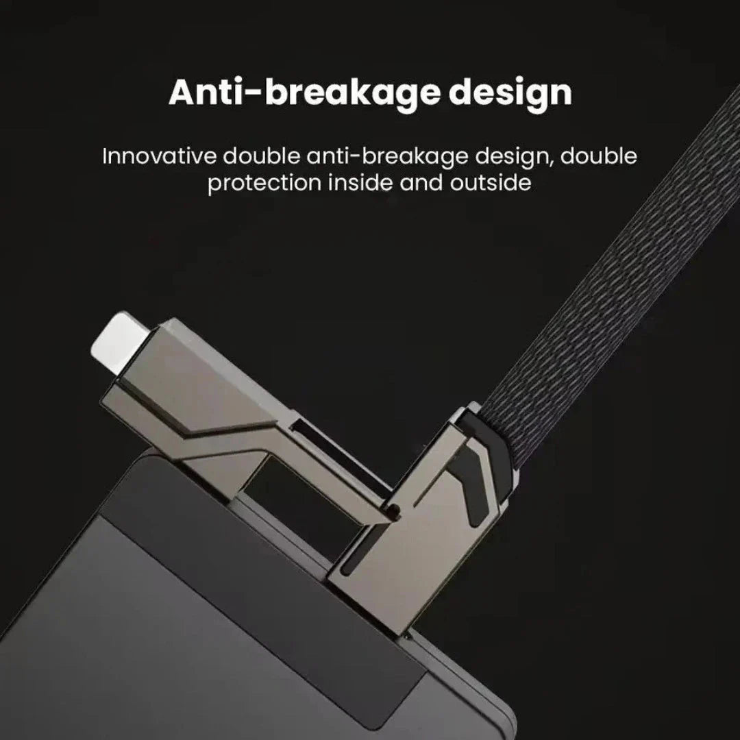 4-in-1 Multi-Kabel | Anti-Wirwar Oplaadkabel