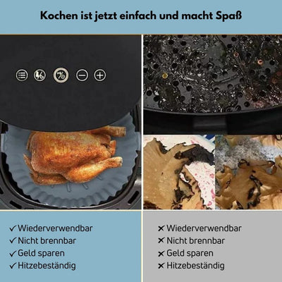 EasyCooking™ - AirFryer siliconen herbruikbare tray [Laatste dag korting]