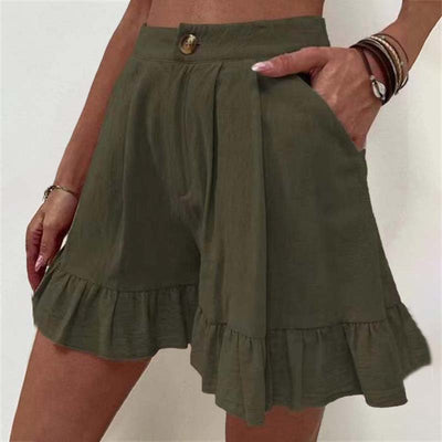 Casual Effen Kleur Shorts