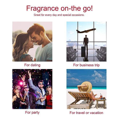 2+1 Gratis PocketPerfume™ - Parfum gemakkelijk mee te nemen