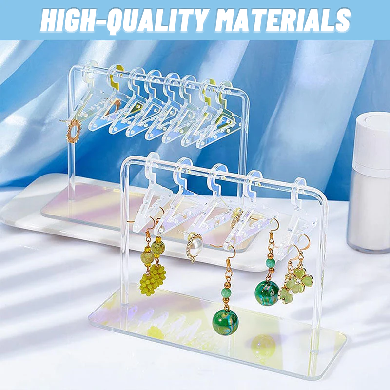 8 Haken | EarringHanger ™ - Acryl hanger stijl oorbel opslag display stand [laatste dag korting]