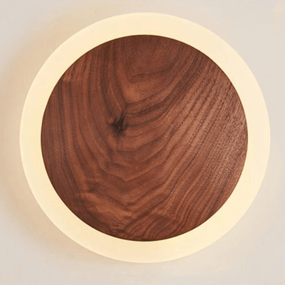 Nordic Walnut LED Wandlamp