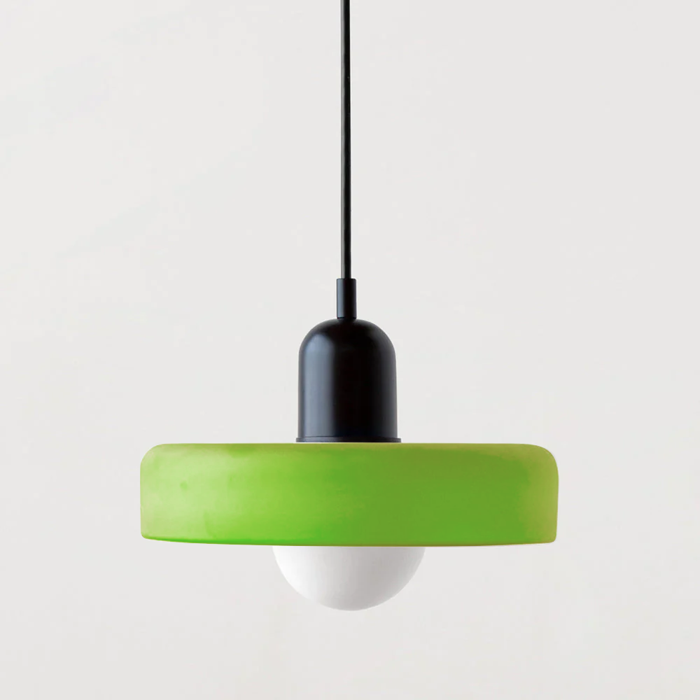 Bauhaus Hanglamp | Gekleurd Glas