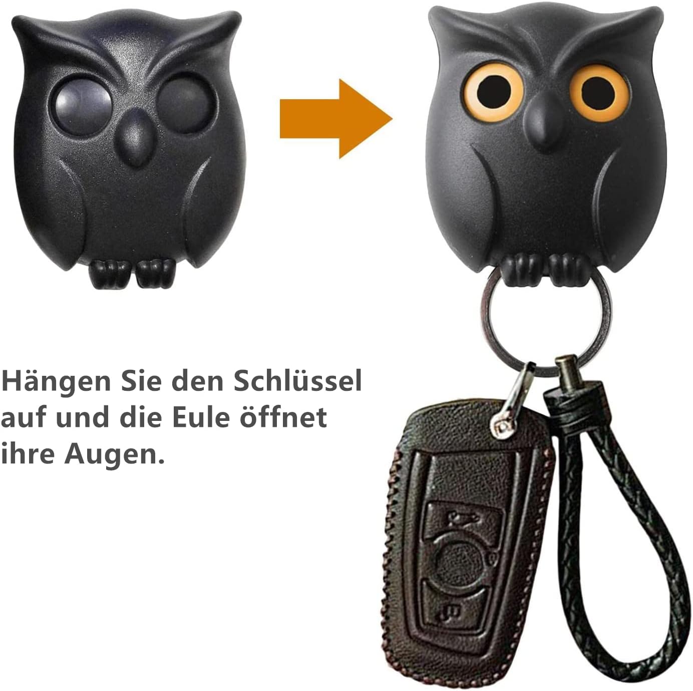 OwlKey™ - Magnetische nachtuil sleutelhanger [Laatste dag korting]