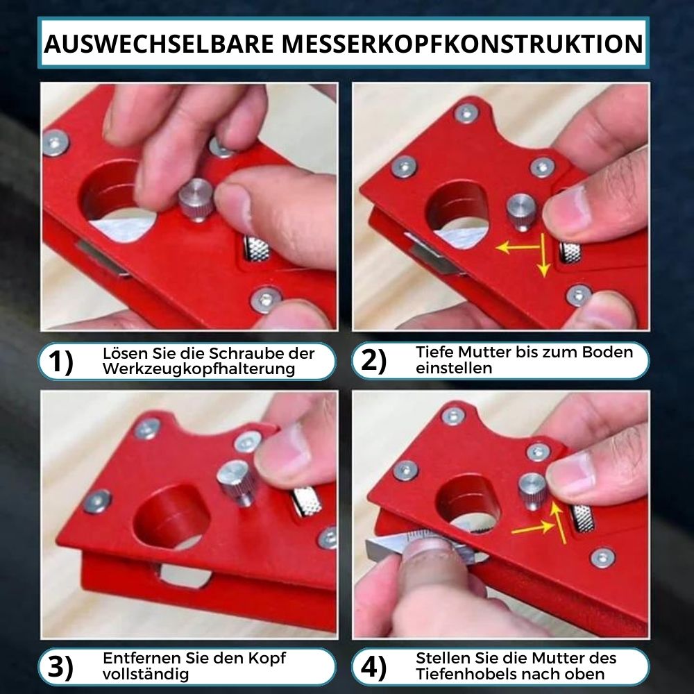 ProHolz™ - Gereedschap voor houtbewerking (Incl. 7 verschillende bladen) [Laatste dag korting]