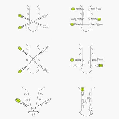 3+3 GRATIS | EasyTie™ - Waterdichte Silicone Schoenveters [Laatste dag korting]