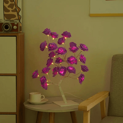 LED Flora Tafellamp - Een romantisch lichtspektakel in elke kamer.