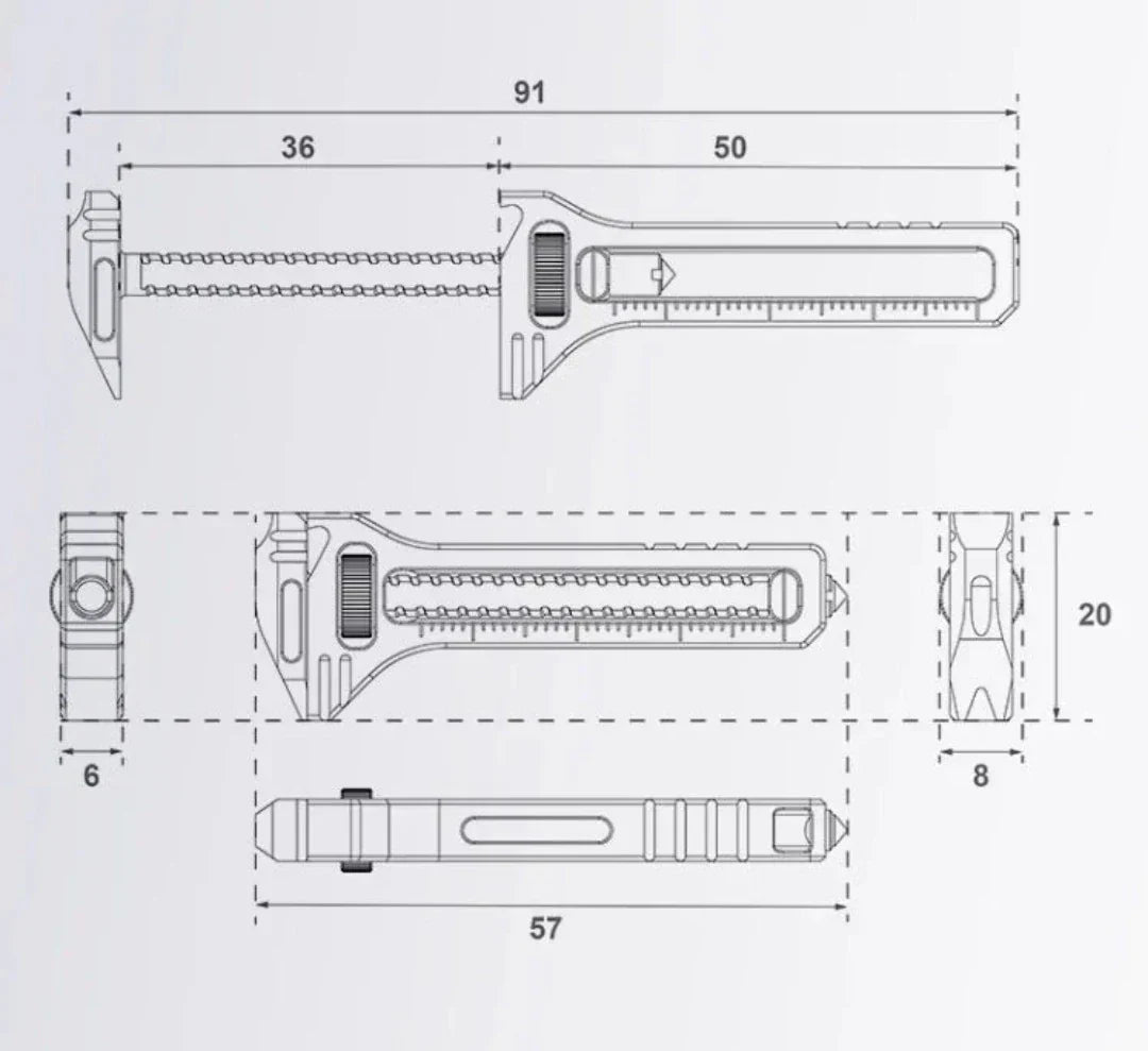 Alloy Multi-Tool | Alledaags Gereedschap