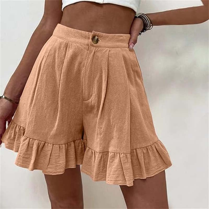 Casual Effen Kleur Shorts